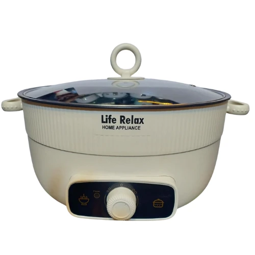 Life Relax Electric Multi-Cooker – Non-Stick, Versatile & Easy to Use