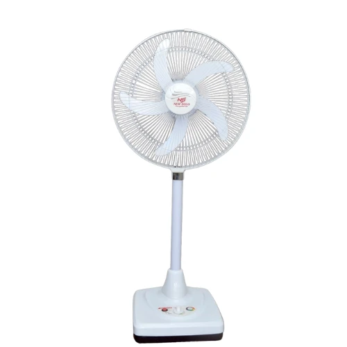 NS Solo 18-Inch Rechargeable Fan – Auto AC/DC Operation with Battery Backup